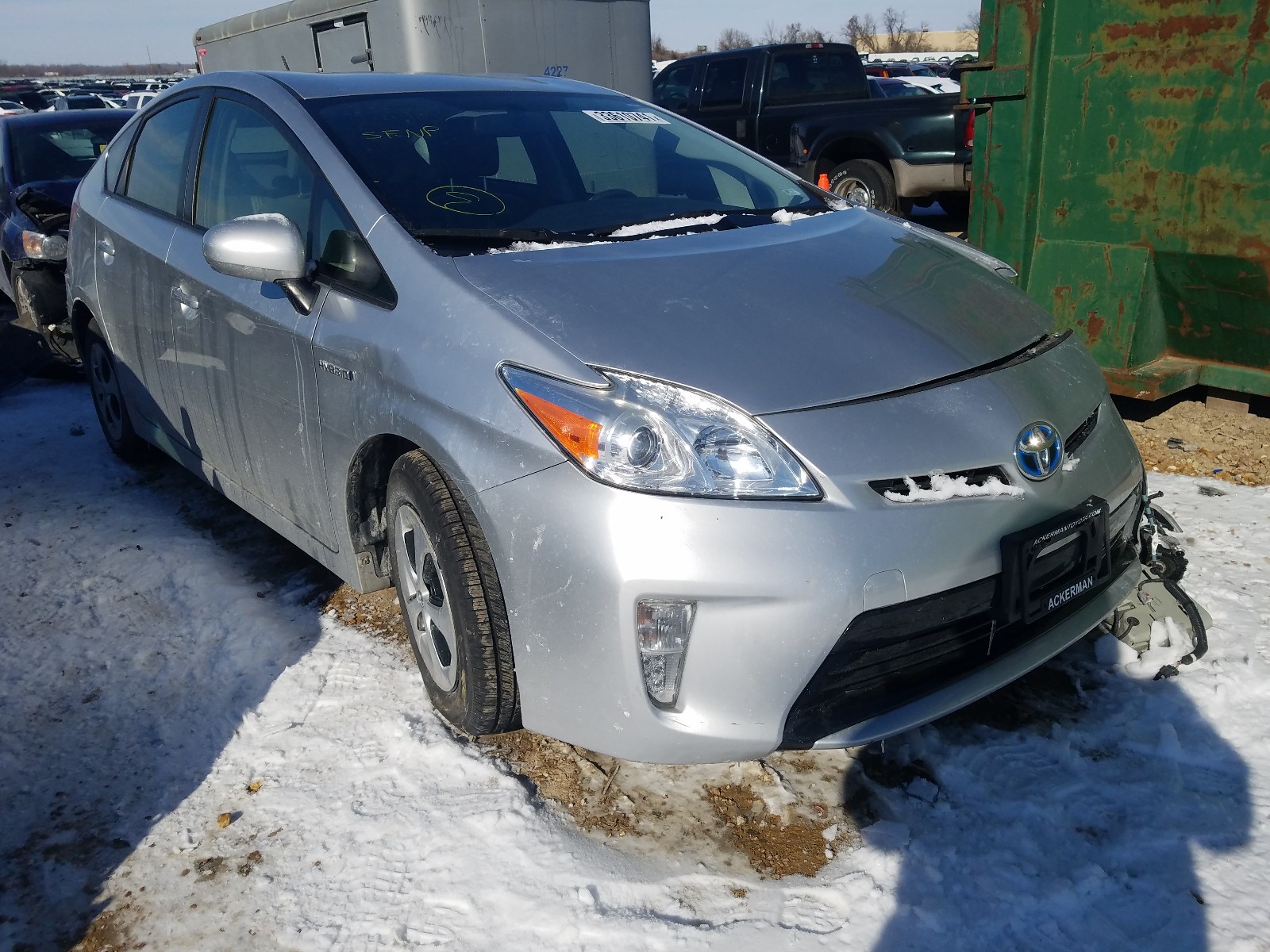 TOYOTA PRIUS 2012 jtdkn3duxc5437570