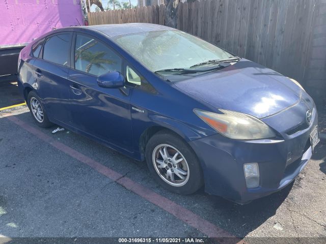 TOYOTA PRIUS 2010 jtdknedu6a5127252