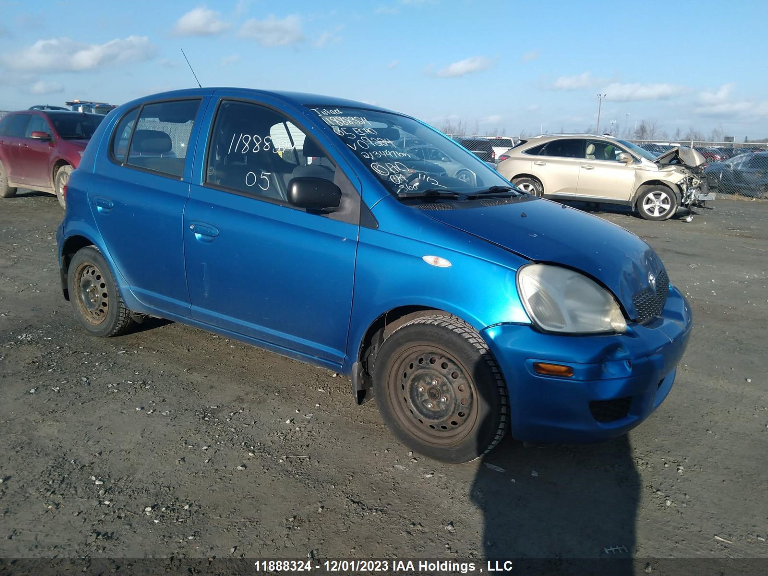 TOYOTA ECHO 2005 jtdkt123250090224