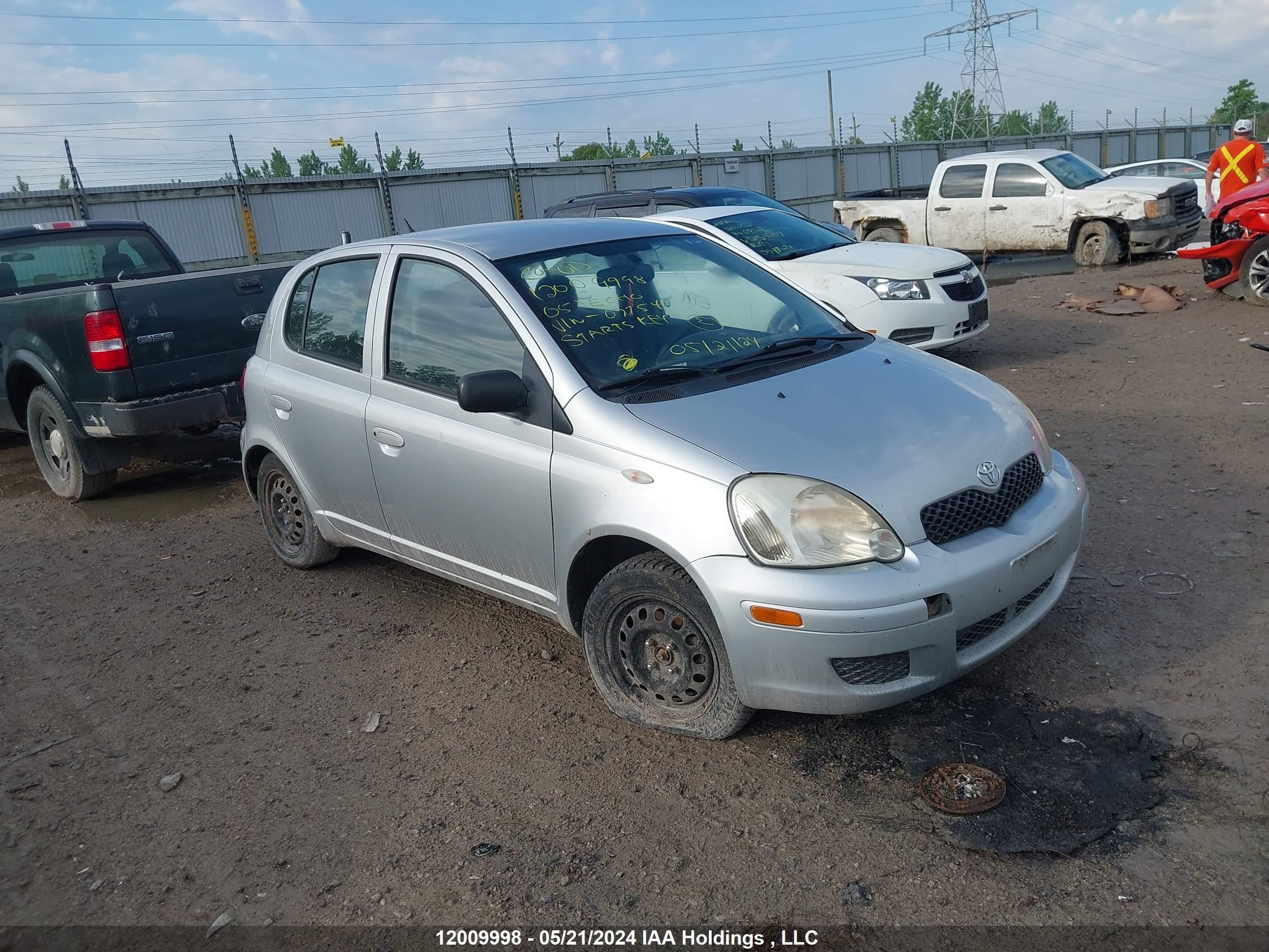 TOYOTA ECHO 2005 jtdkt123450077541