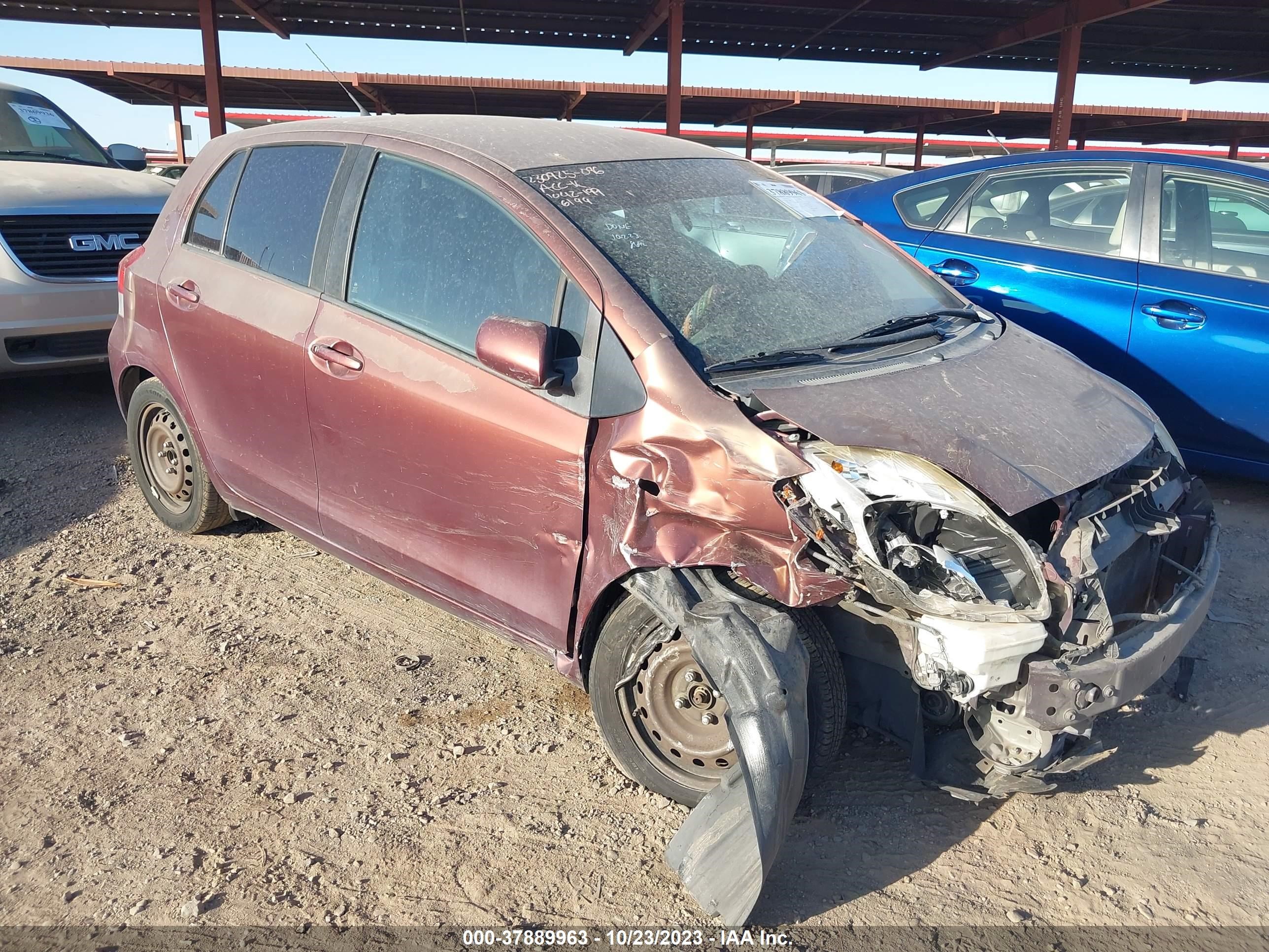 TOYOTA YARIS 2010 jtdkt4k33a5286199