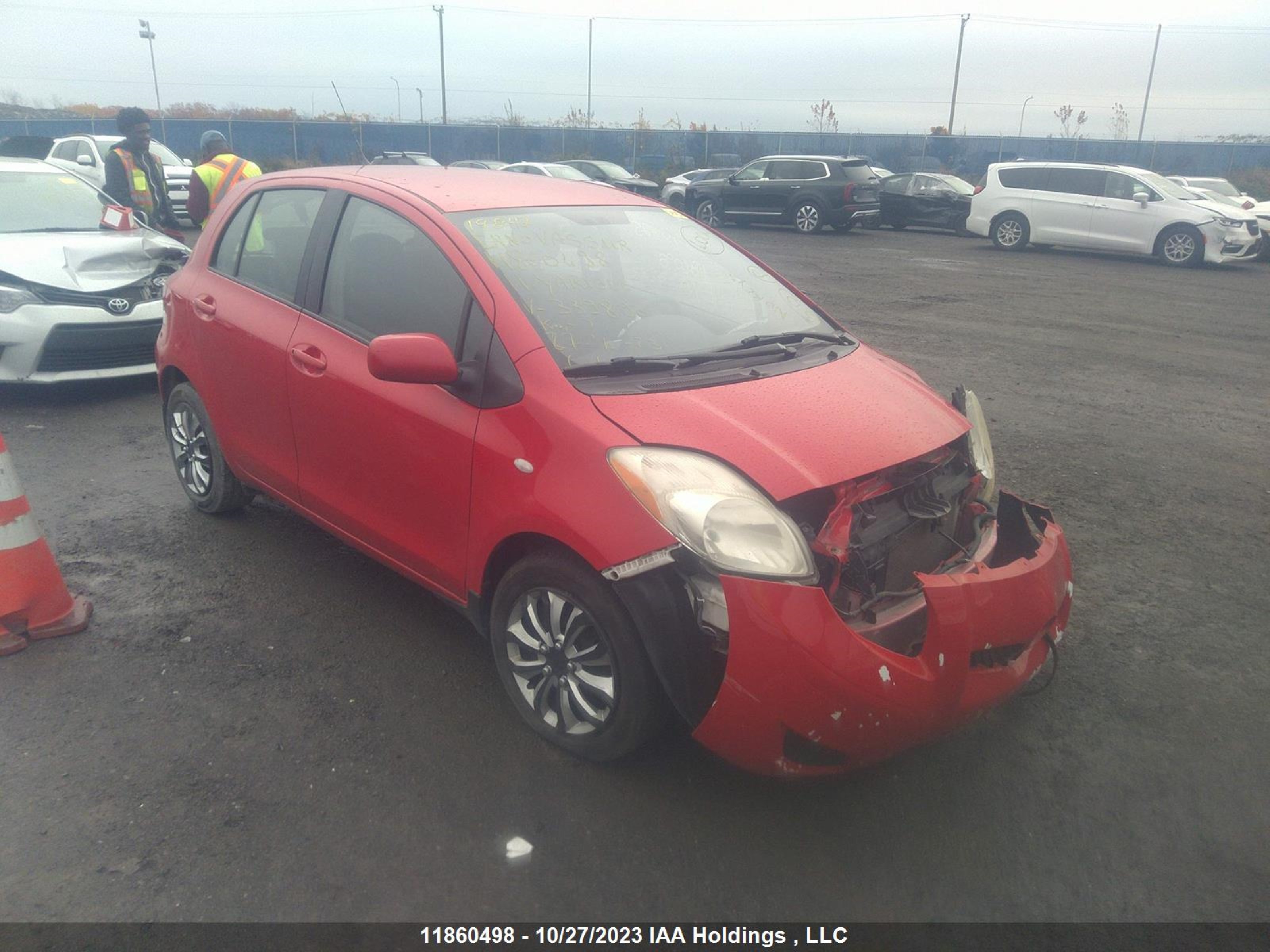 TOYOTA YARIS 2011 jtdkt4k33b5339890