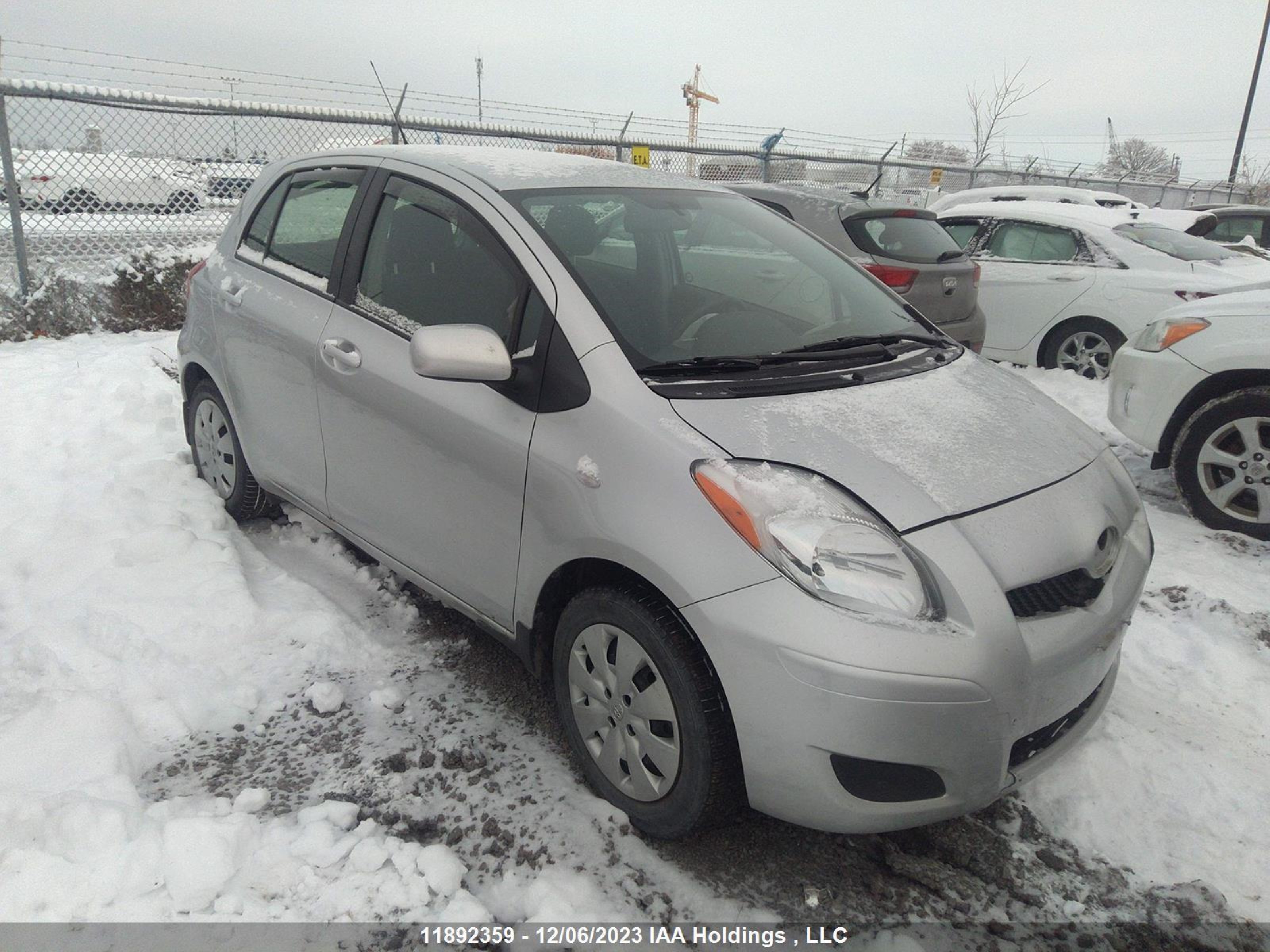 TOYOTA YARIS 2011 jtdkt4k3xb5339952