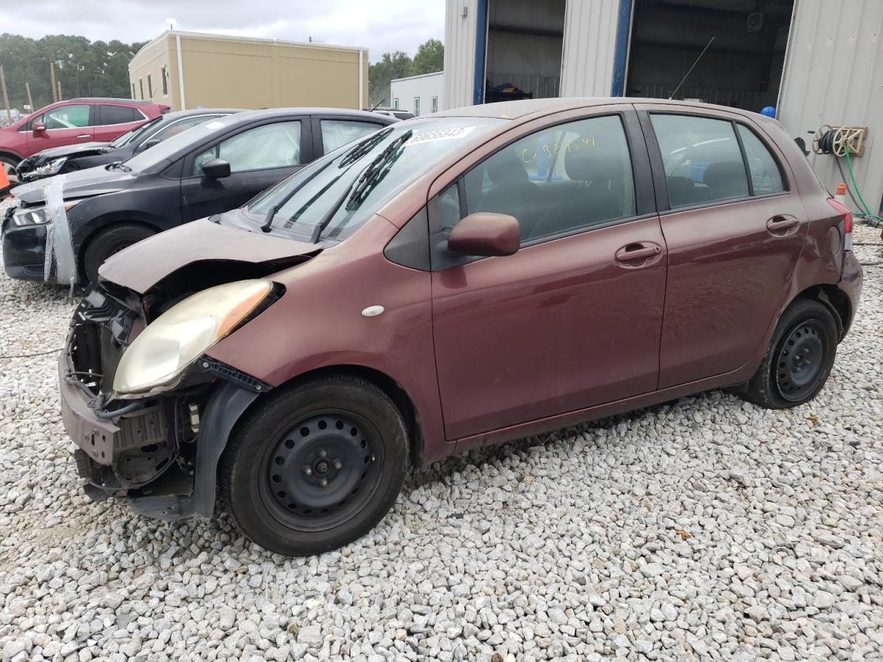 TOYOTA YARIS 2009 jtdkt903095234542