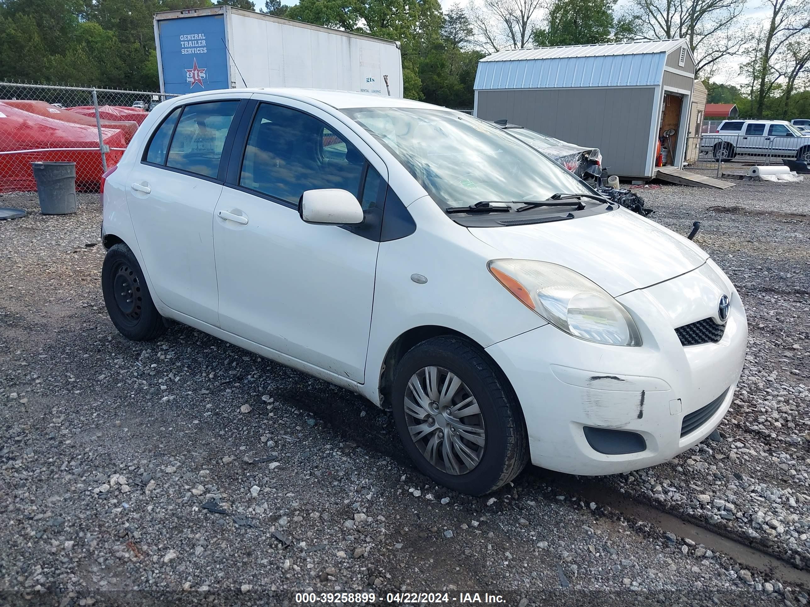 TOYOTA YARIS 2009 jtdkt903195226580