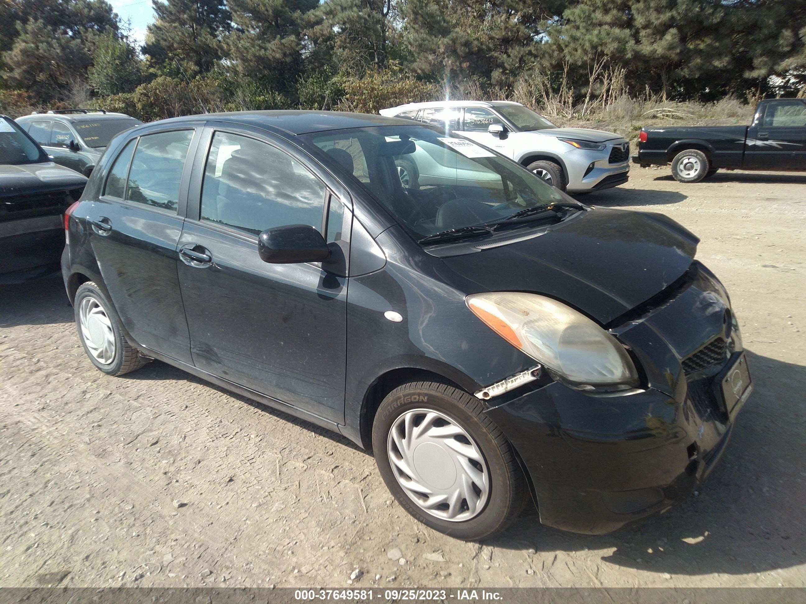 TOYOTA YARIS 2009 jtdkt903395275554