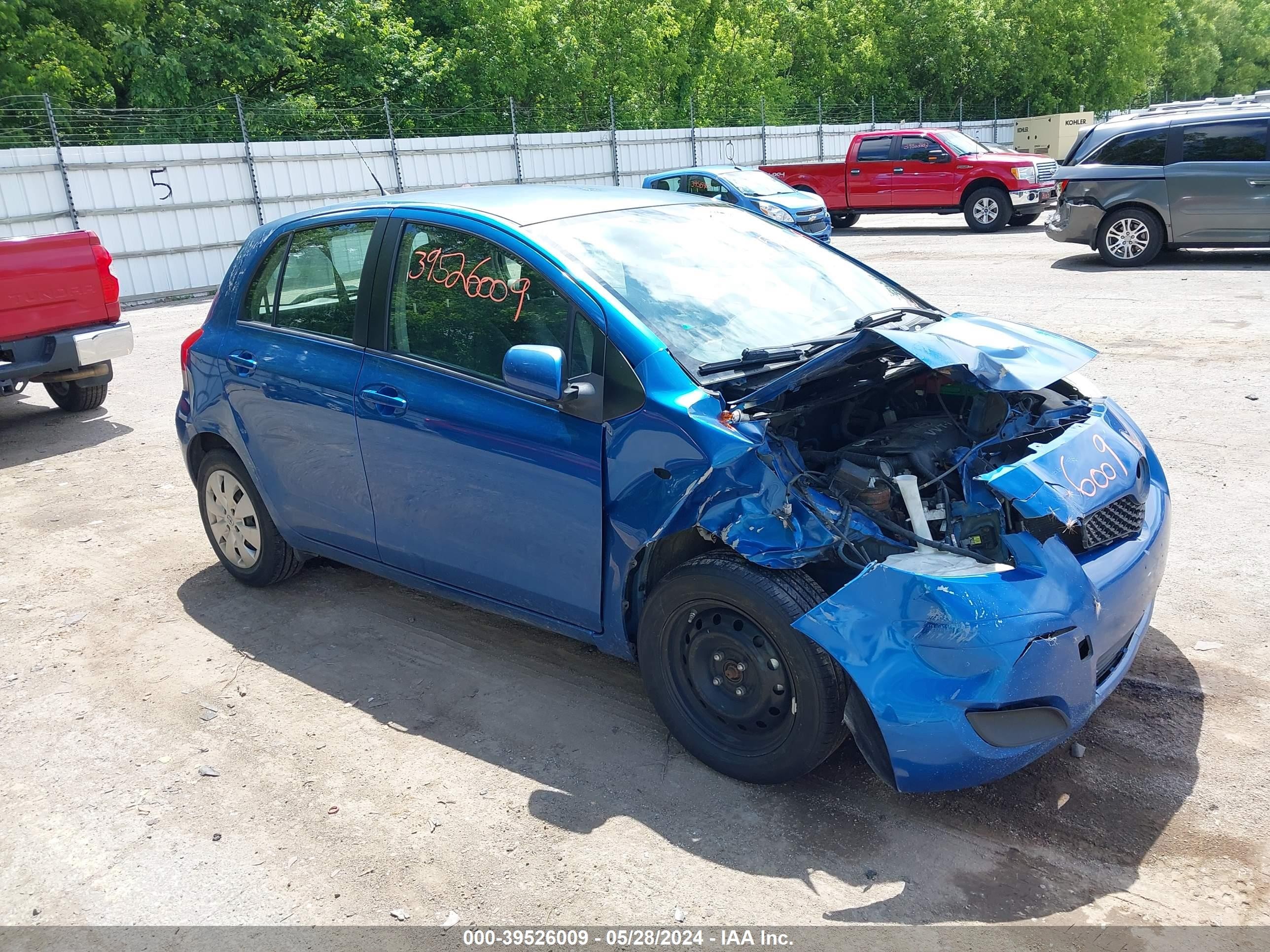 TOYOTA YARIS 2009 jtdkt903595224945