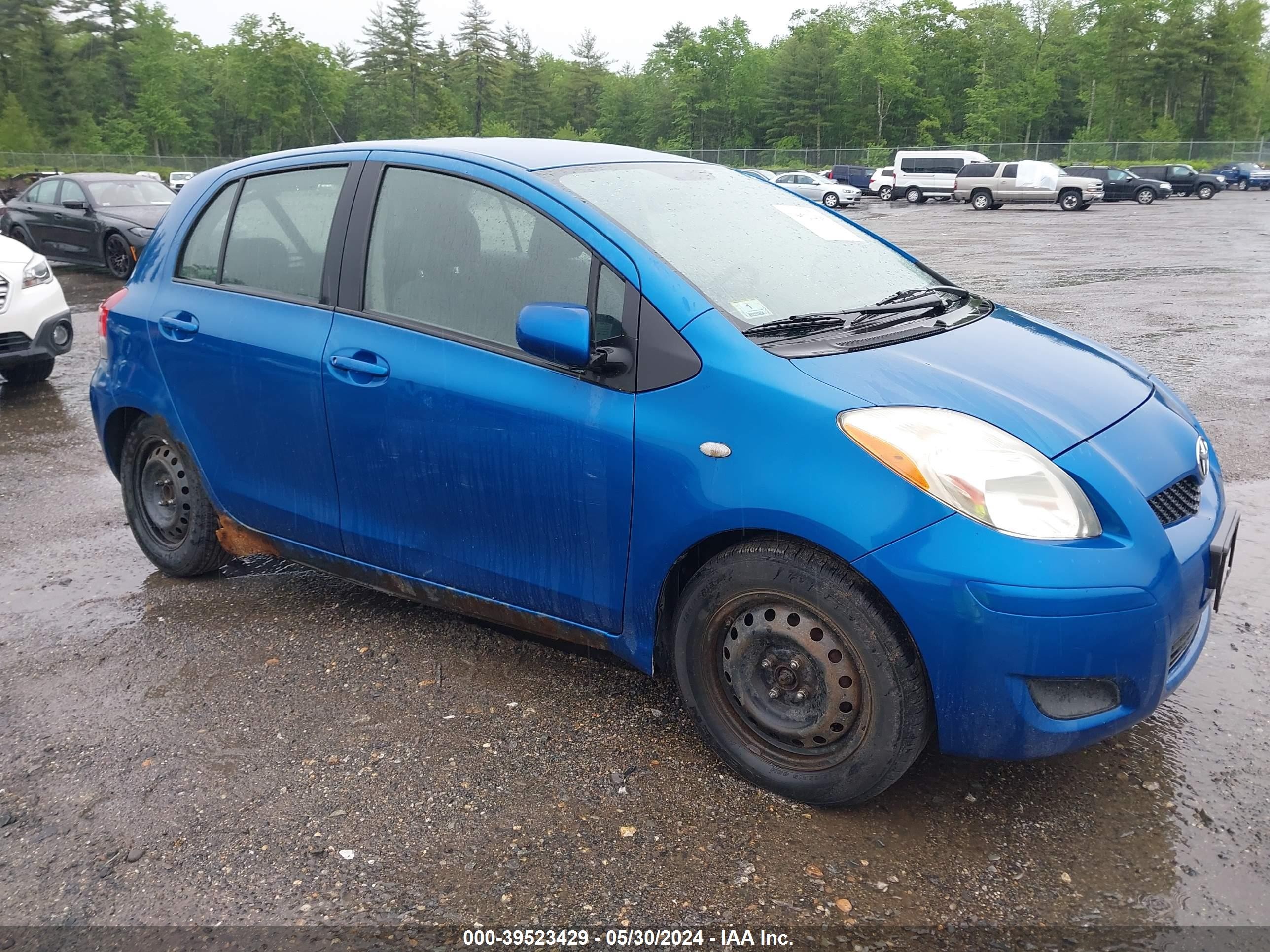 TOYOTA YARIS 2009 jtdkt903795251192