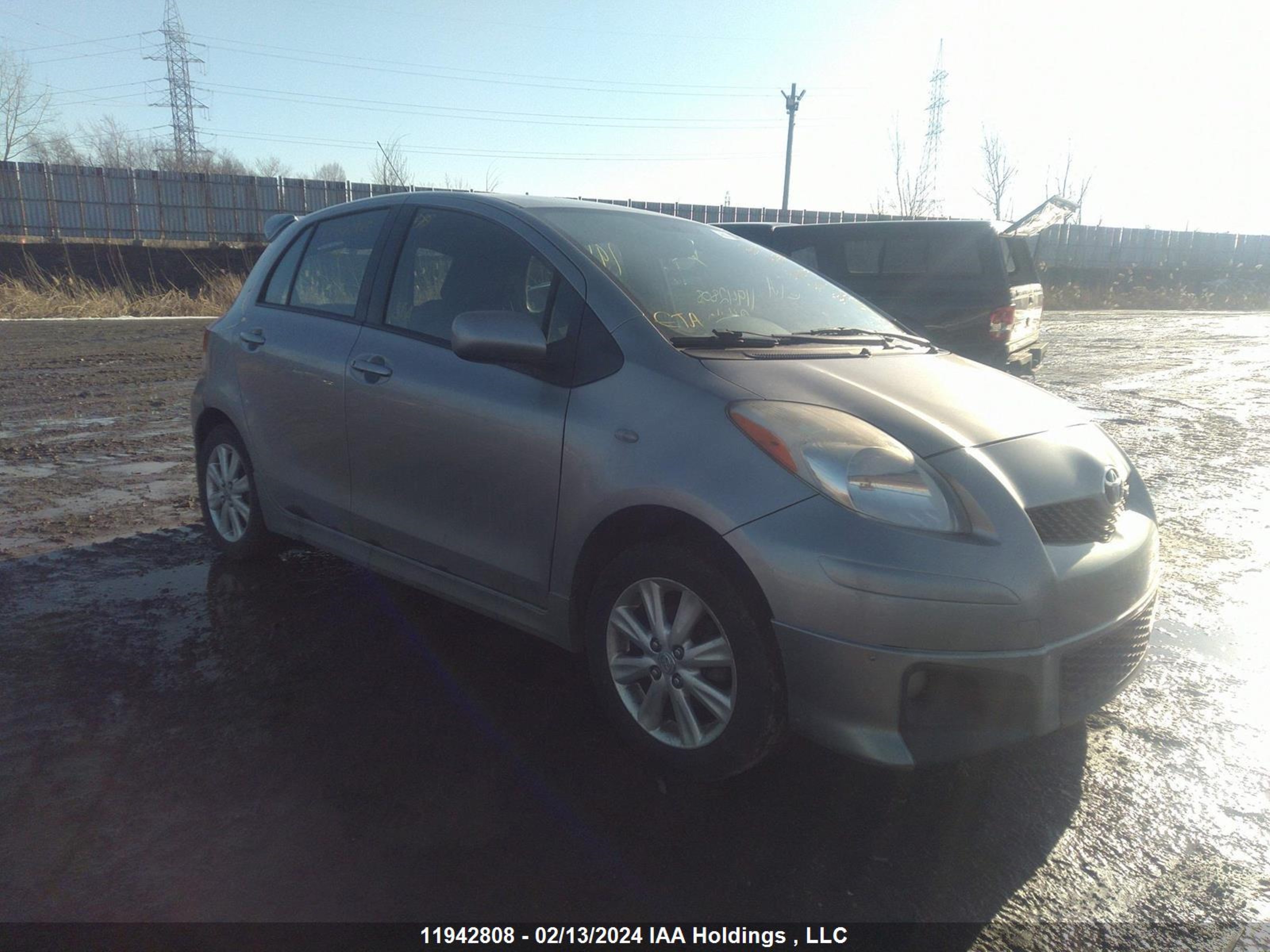 TOYOTA YARIS 2009 jtdkt903x95266110