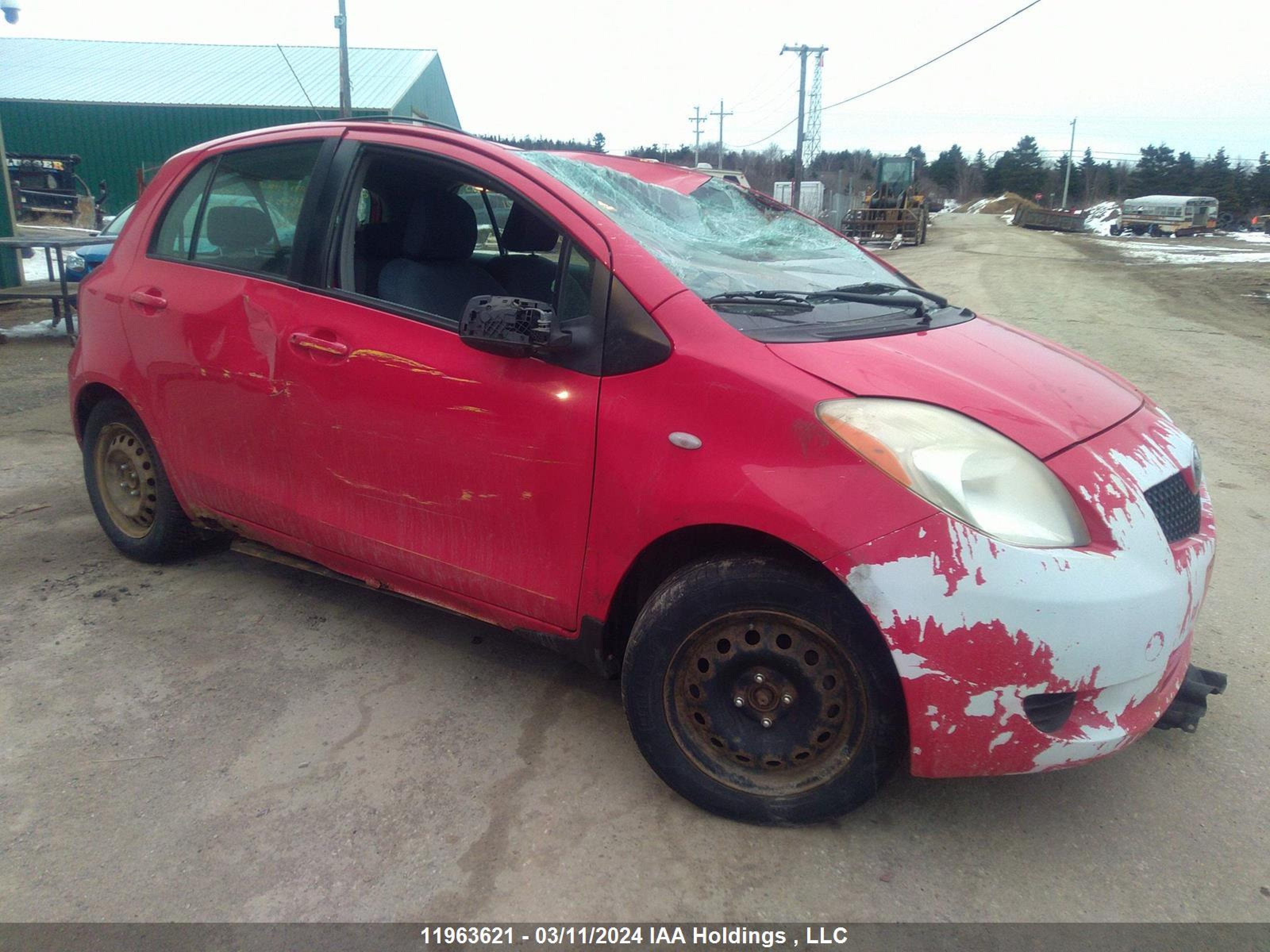 TOYOTA YARIS 2008 jtdkt923085211046