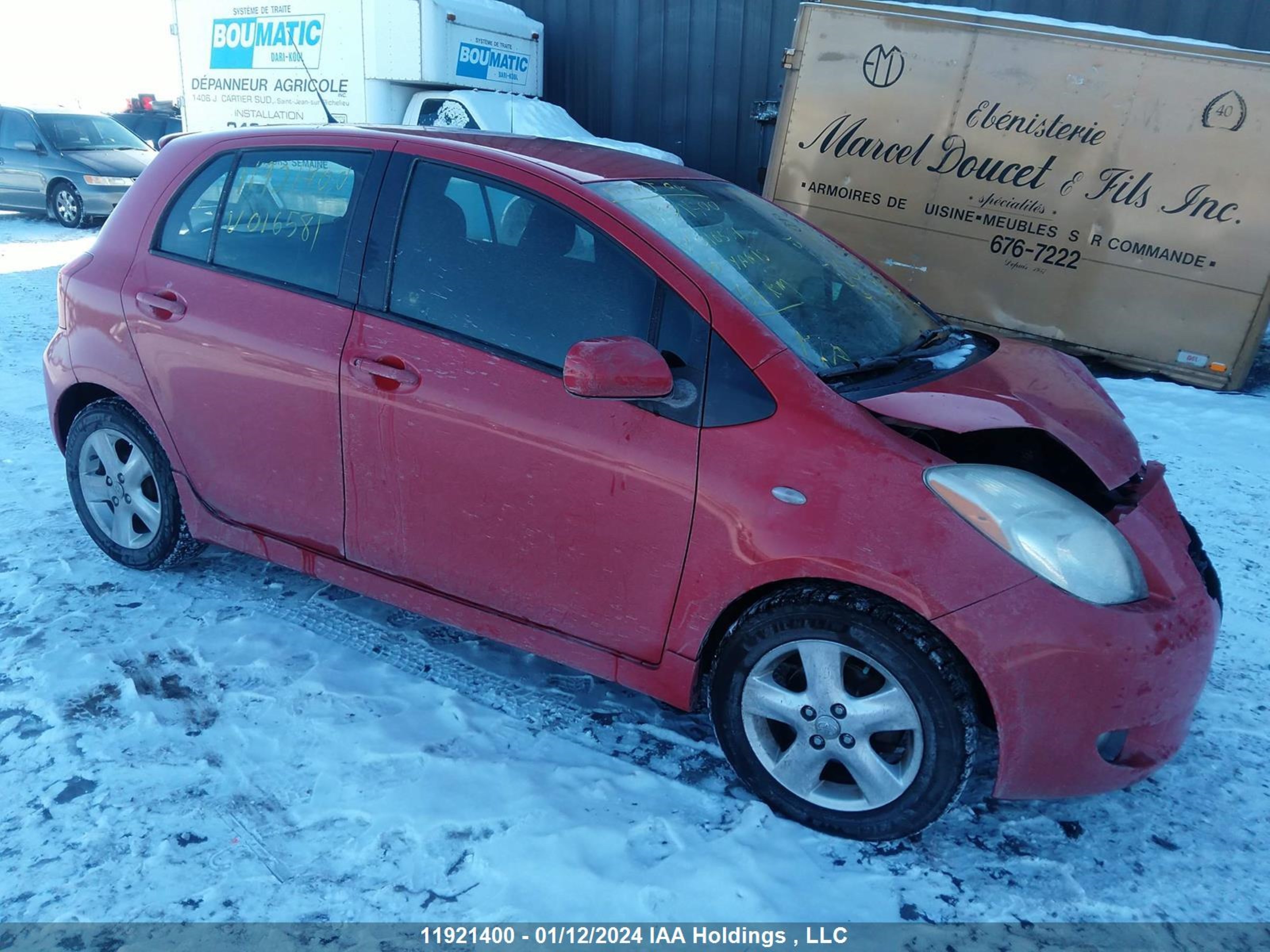 TOYOTA YARIS 2006 jtdkt923465016581