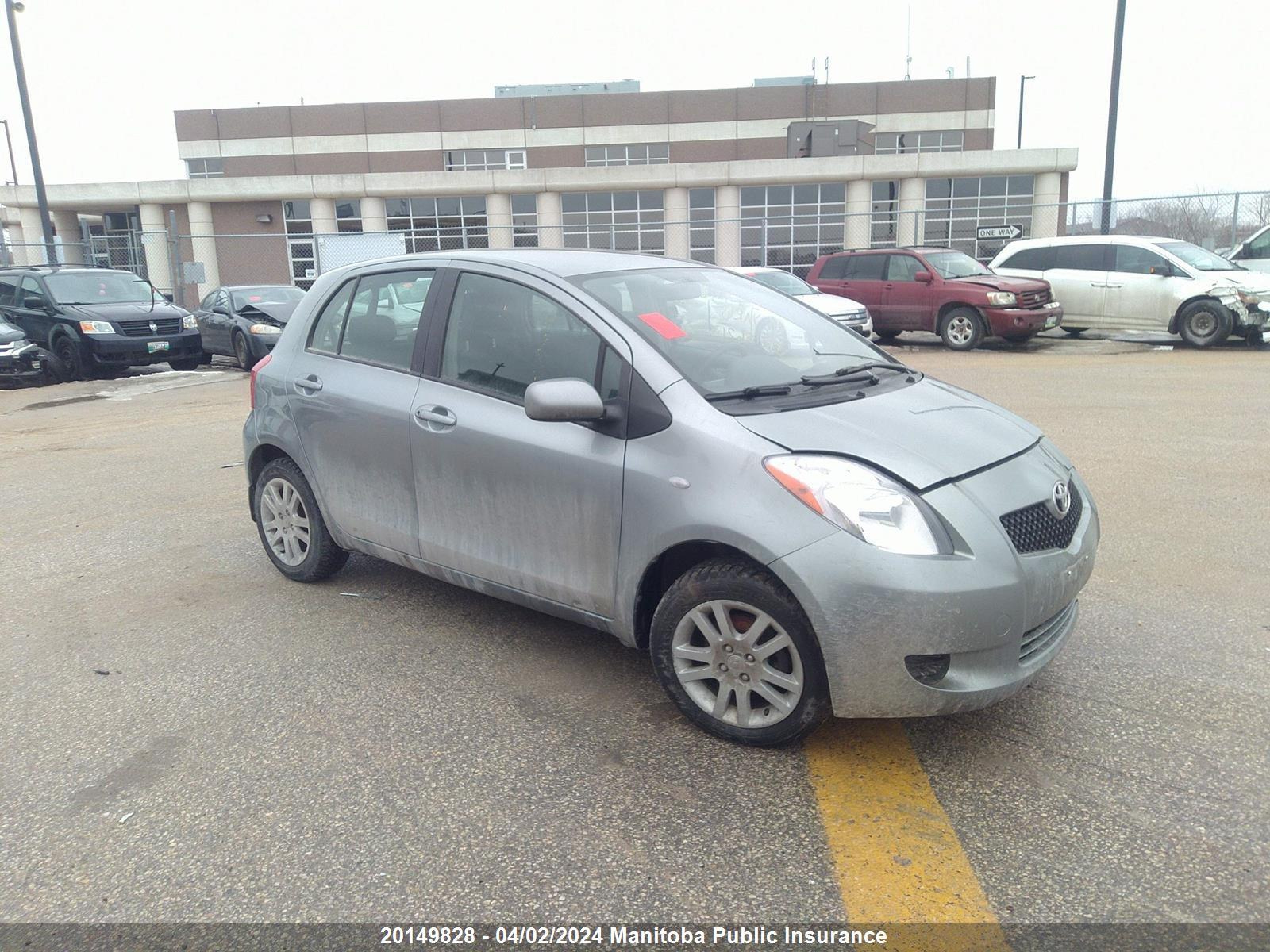 TOYOTA YARIS 2008 jtdkt923685215621