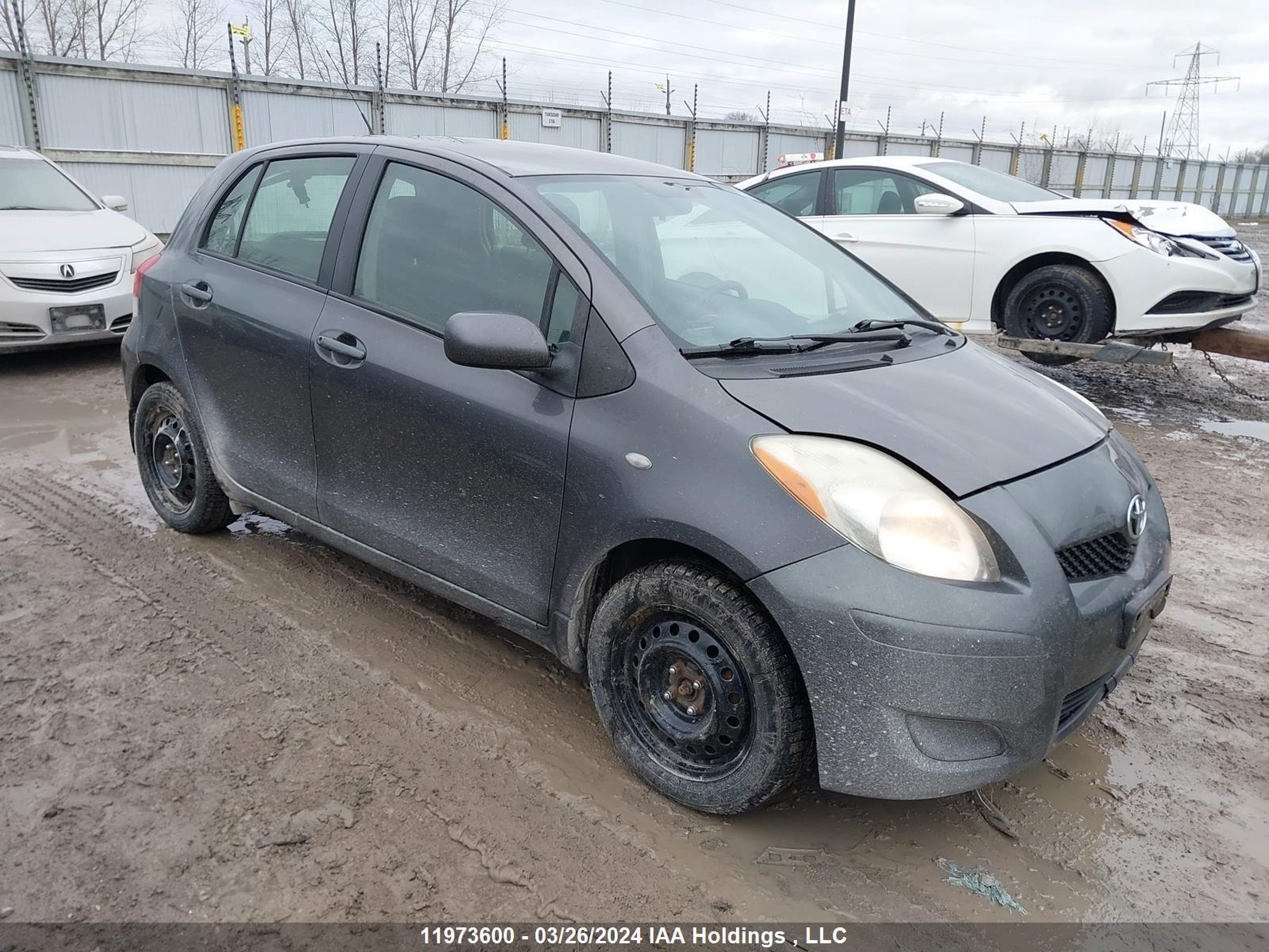 TOYOTA YARIS 2010 jtdkt9k31a5290992