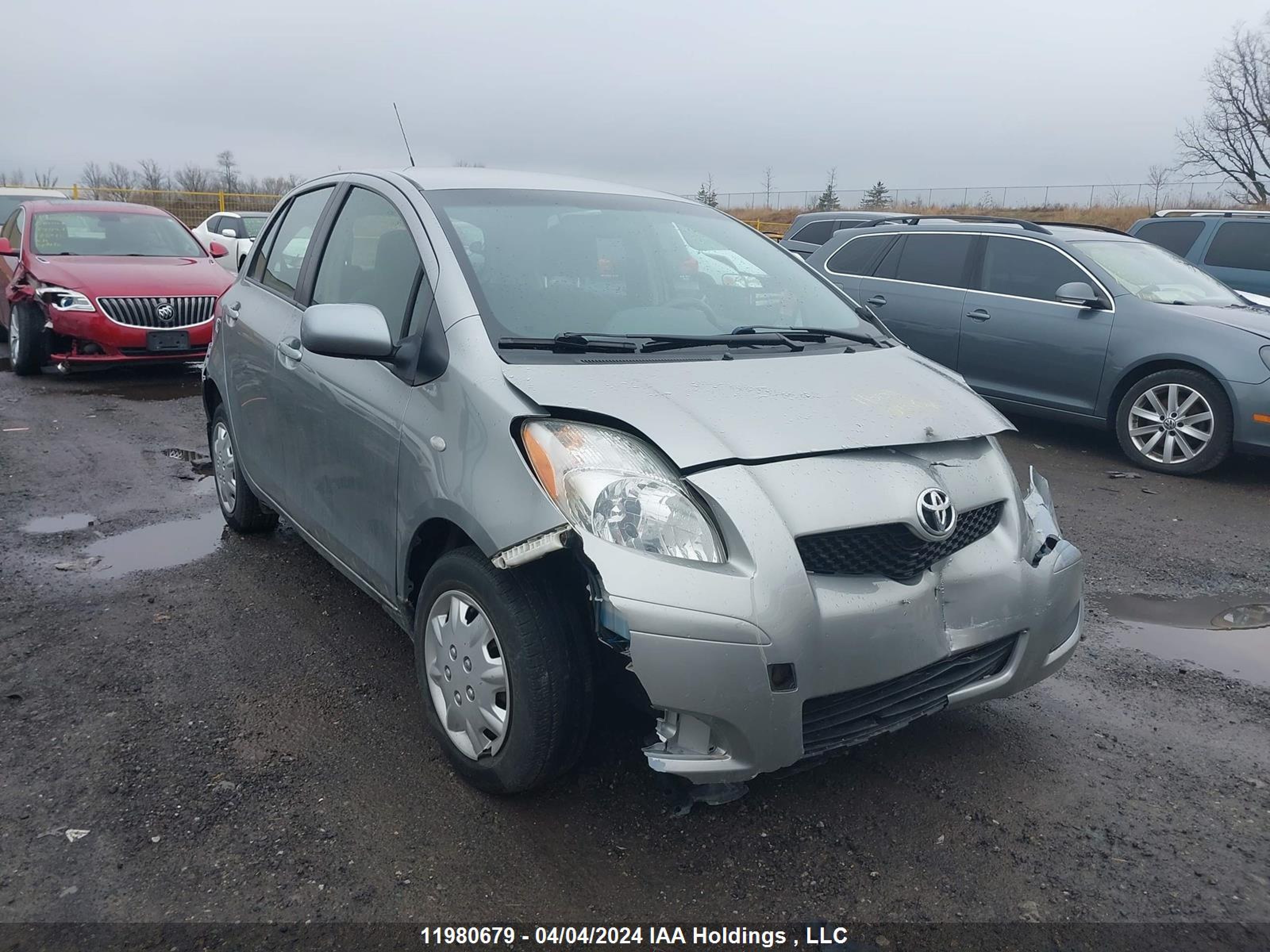 TOYOTA YARIS 2010 jtdkt9k34a5299850