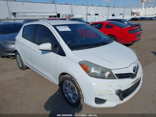 TOYOTA YARIS 2013 jtdktud30dd557677