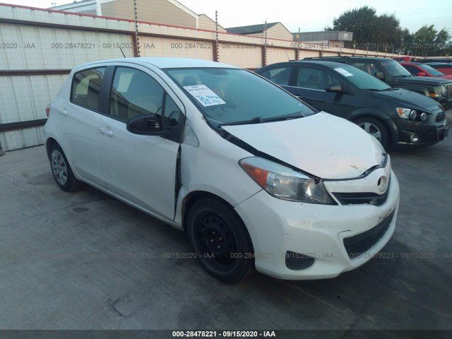 TOYOTA YARIS 2014 jtdktud30ed575372