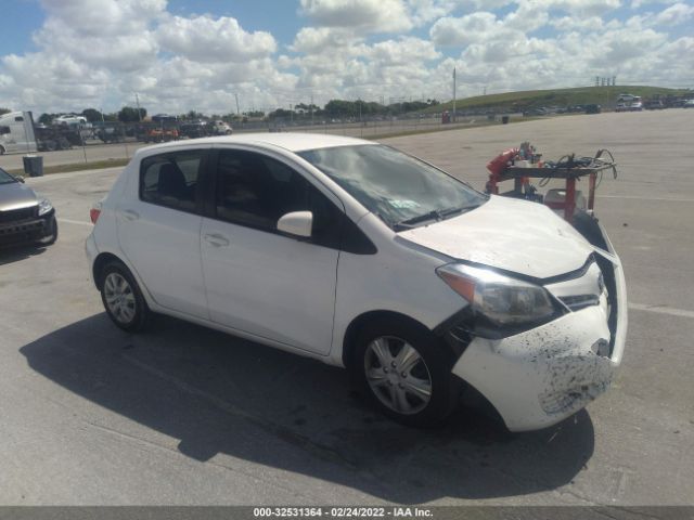 TOYOTA YARIS 2013 jtdktud31dd557106