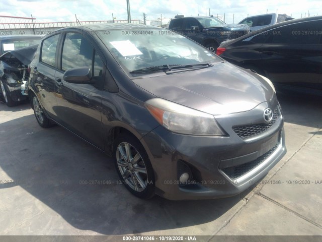 TOYOTA YARIS 2013 jtdktud31dd557218