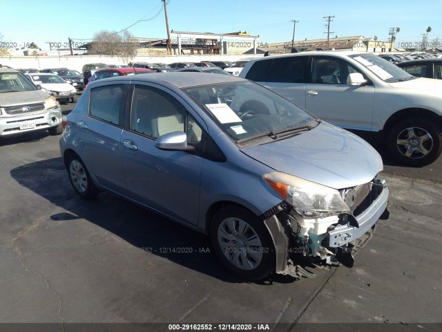 TOYOTA YARIS 2013 jtdktud31dd570812