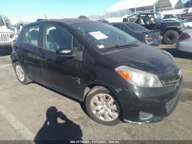 TOYOTA YARIS 2014 jtdktud31ed575493