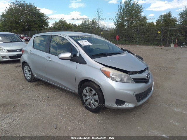 TOYOTA YARIS 2014 jtdktud32ed574742