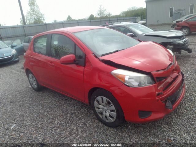 TOYOTA YARIS 2012 jtdktud33cd507998