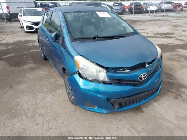 TOYOTA YARIS 2012 jtdktud33cd522405