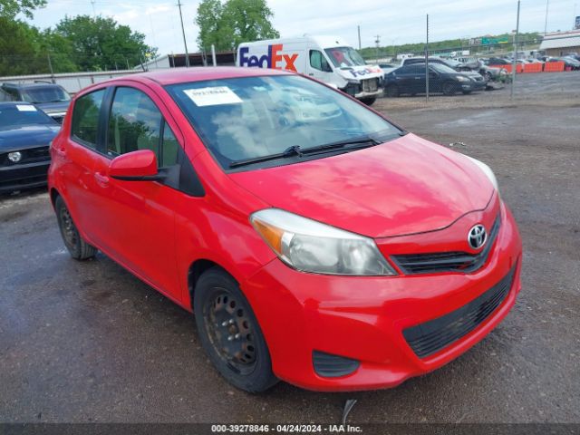 TOYOTA YARIS 2013 jtdktud33dd562775