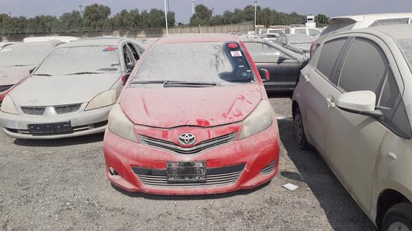 TOYOTA YARIS 2013 jtdktud33dd570214