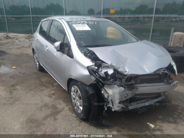 TOYOTA YARIS 2012 jtdktud34cd524261