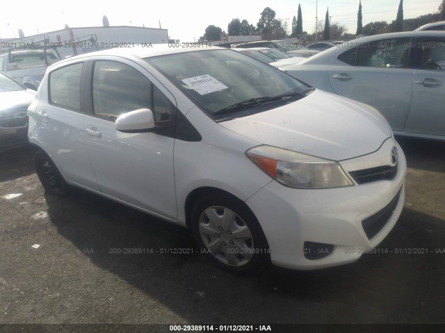 TOYOTA YARIS 2012 jtdktud34cd527077