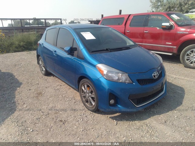 TOYOTA YARIS 2014 jtdktud34ed575505