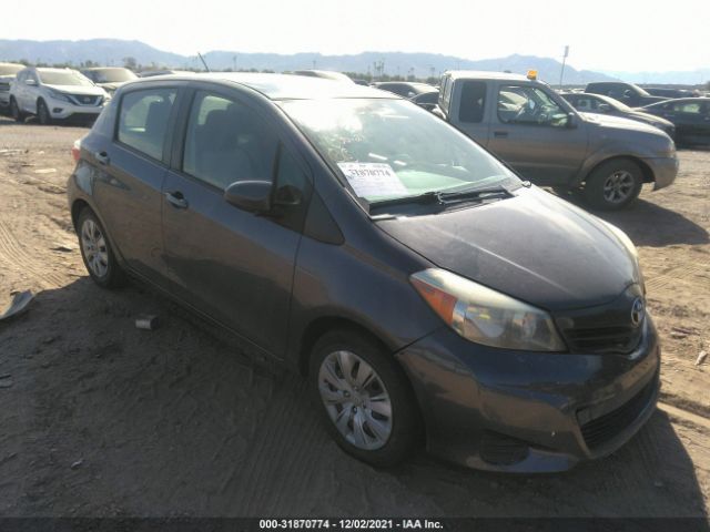 TOYOTA YARIS 2014 jtdktud34ed578789