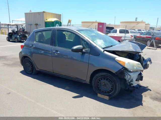 TOYOTA YARIS 2012 jtdktud35cd527976