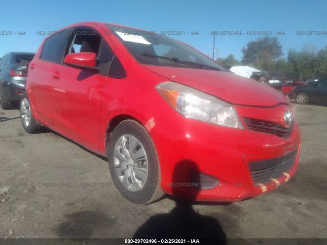 TOYOTA YARIS 2013 jtdktud35dd565032