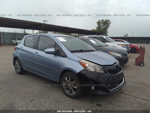 TOYOTA YARIS 2014 jtdktud35ed579806