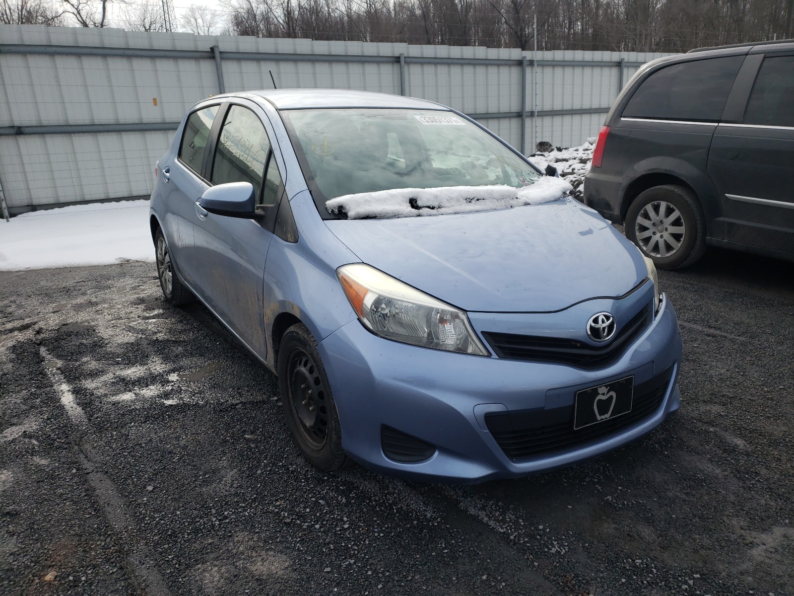 TOYOTA YARIS 2012 jtdktud36cd527582