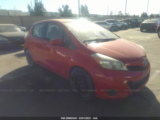 TOYOTA YARIS 2013 jtdktud36dd554153