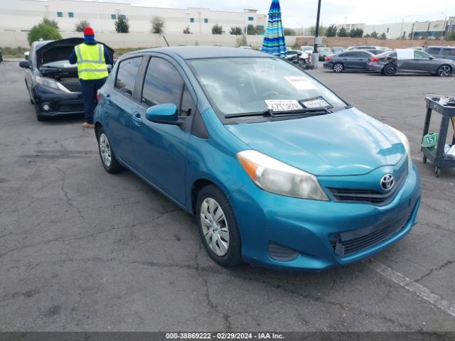 TOYOTA YARIS 2013 jtdktud36dd556856