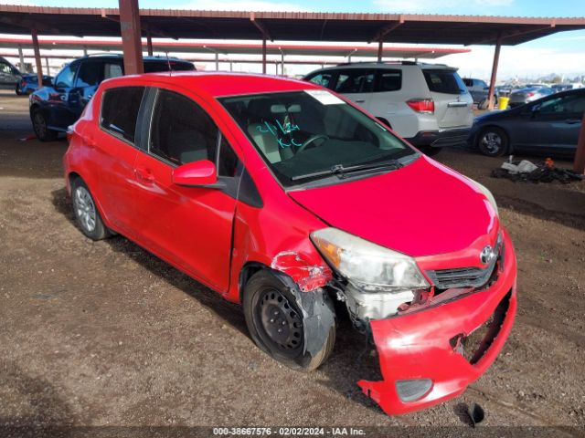 TOYOTA YARIS 2013 jtdktud36dd560082