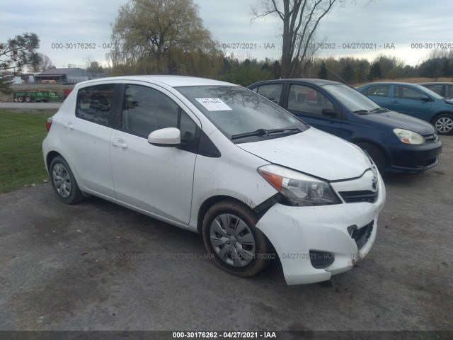 TOYOTA YARIS 2014 jtdktud36ed576025