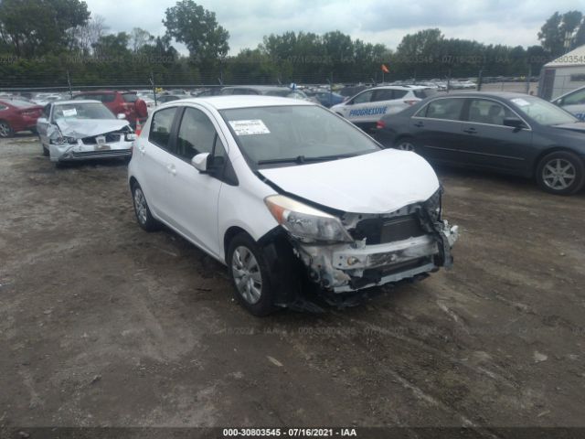 TOYOTA YARIS 2012 jtdktud37cd504652