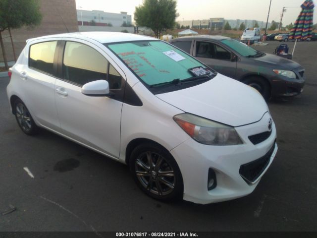 TOYOTA YARIS 2012 jtdktud37cd505509