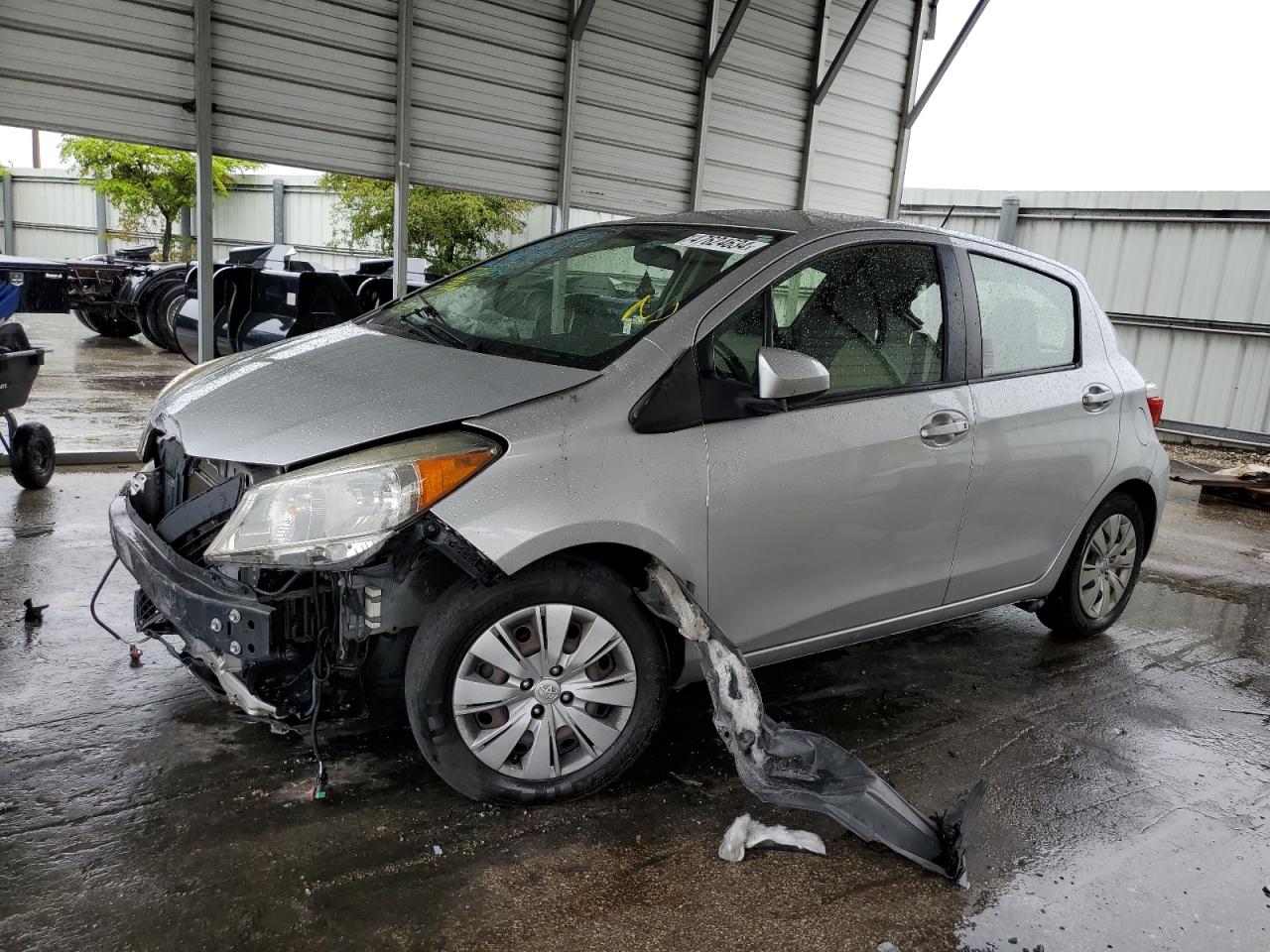 TOYOTA YARIS 2013 jtdktud37dd547504