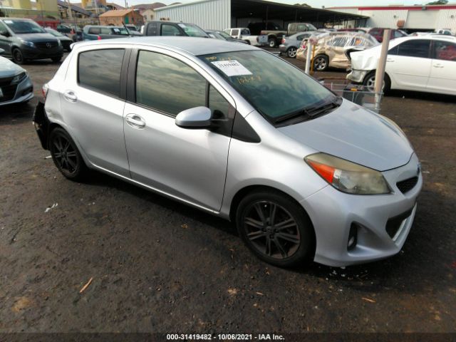 TOYOTA YARIS 2013 jtdktud37dd548457