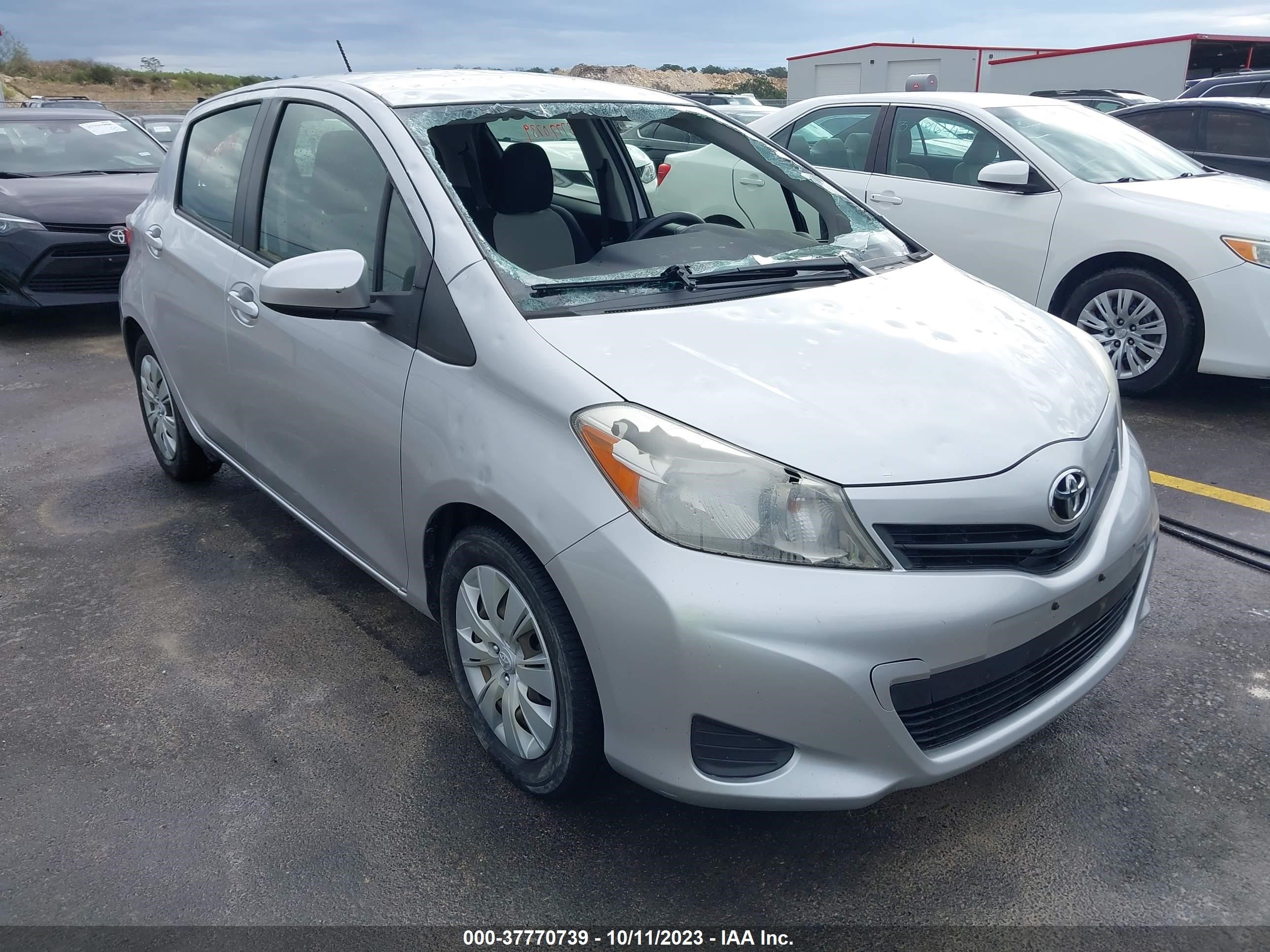 TOYOTA YARIS 2014 jtdktud37ed574400