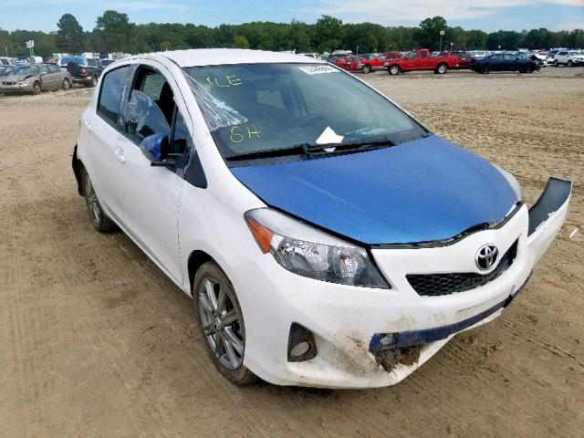 TOYOTA YARIS 2014 jtdktud37ed584974