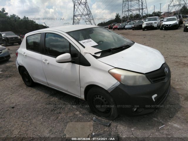 TOYOTA YARIS 2012 jtdktud38cd507561