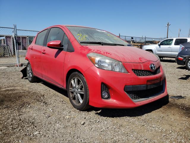 TOYOTA YARIS 2012 jtdktud38cd508841