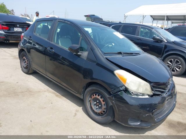 TOYOTA YARIS 2012 jtdktud38cd515773